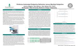 Perfectus Automated Subjective Refraction versus Manifest Subjective