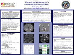 Diagnosis and Management of a Frontal-Ethmoidal Sinus Mucocele