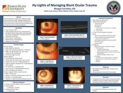 Hy-lights of Managing Blunt Ocular Trauma