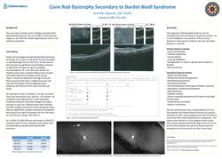 Cone-Rod Dystrophy Secondary to Bardet-Biedl Syndrome