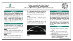 Scleral Lenses for Dry Eye Patients