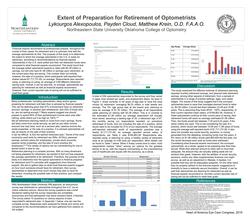 Extent of Preparation for Retirement of Optometrists