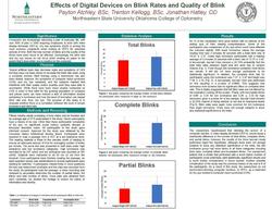 Effects of Digital Devices on Blink Rates and Quality of Blink