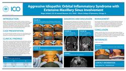 Aggressive Idiopathic Orbital Inflammatory Syndrome with Extensive Maxillary Sinus Involvement