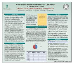 Correlation Between Ocular and Hand Dominance in Amblyopic Children